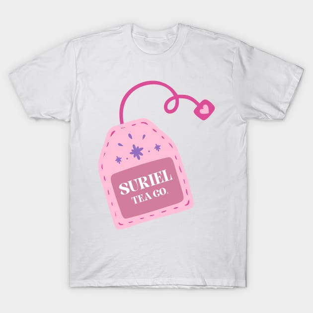 Suriel tea co. T-Shirt by medimidoodles